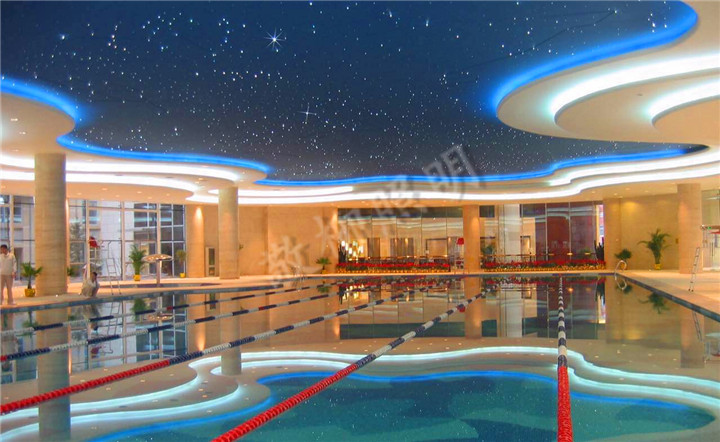 南通度假村浴場滿天星效果
